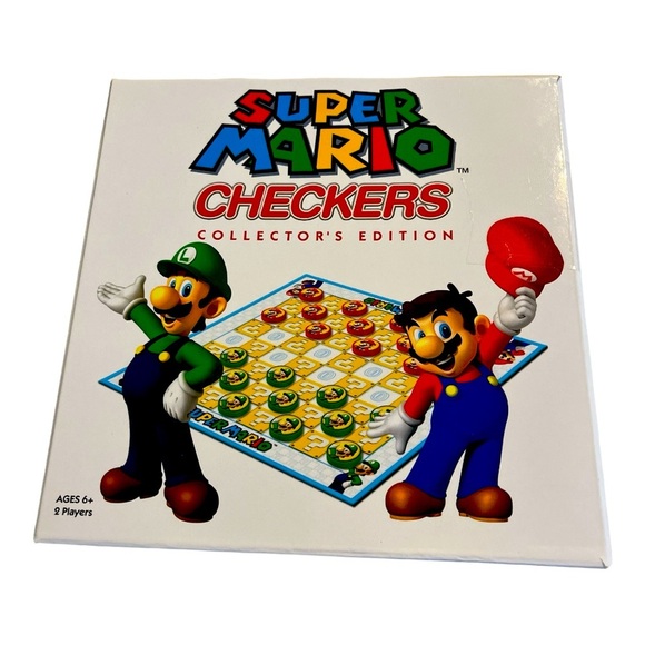 Nintendo Other - SUPER MARIO Checkers Collectors Edition